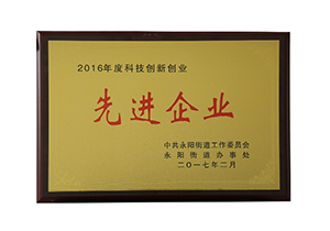 科技立异创业进步前辈企业